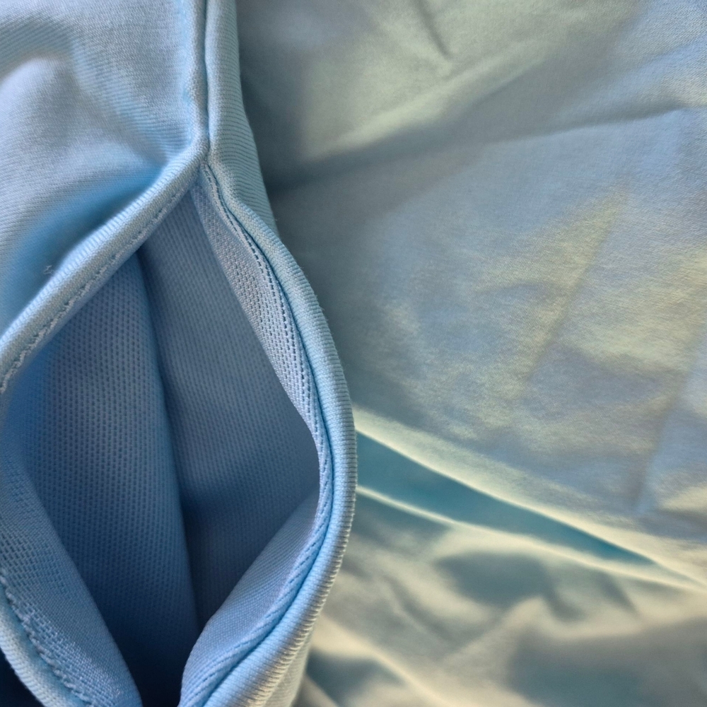 XL Nike NWT Women's 15" Dri-FIT Advantage Golf Skort Tennis Baltic Blue skirt - Picture 4 of 5